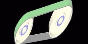 V Pulley to Flat Pulley Conversion