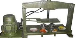 Semi Automatic Paper Plate Making Machine