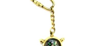 Nautical Ship Compass Keychain