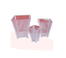 Wire Waste Basket Planters