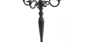 Wrought Iron Candle Candelabra