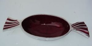 Red Colored Serving Tray
