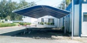 PARKING GARAGE SHEDS STRUCTURE