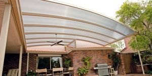 Polycarbonate Shade Structure