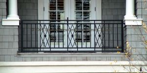 Metal Front Railing