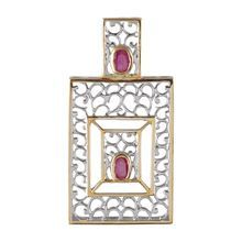 Victorian Earring in Mixed Metal