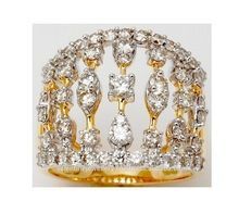 Wedding Gold Diamond Women Band