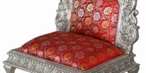 Silver Indian Wedding Furnitur