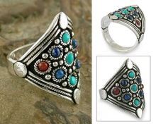 Sterling Silver Gemstone Rings