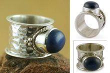 Sterling Silver Lapis Ring