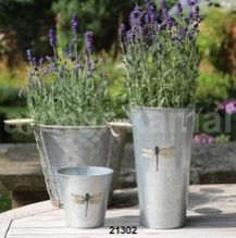Zinc Galvanized Garden Planter