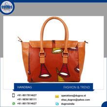 Printed Fabric Handbags