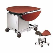 Wooden Service Trolley with Hot Box
