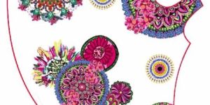 Printed Rayon Viscose Dress