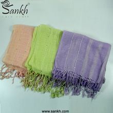 Sparkling Sequins Work Lurex Viscose Scarf