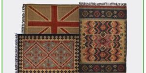 Wool Jute Kilim Rugs
