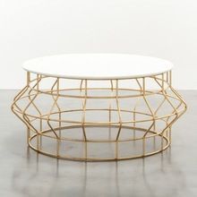 White Marble Coffee Table