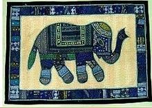 Patchwork Motif Embroidery Decorative Wall Tapestries