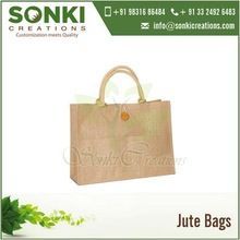 Plain Jute Tote Bags