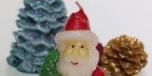 Santa Claus Candle