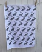 Printed White Standard Napkin Table Napkin