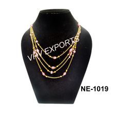 Golden Finish Beaded