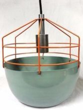 Lighting Pendants in Iron Wire and Sheet