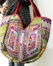 Zari Embroidery Banjara Tote Jhola Bag