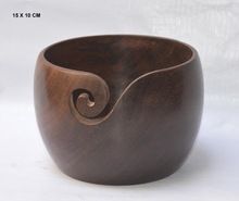 Wooden Yarn Bowl