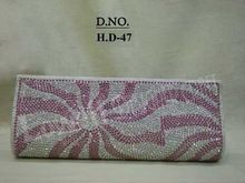 ZARICON BEAD WORK HAND CLUTCH PURSE
