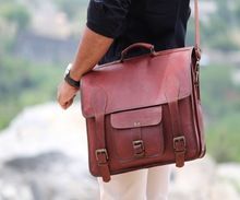 Unisex Briefcase Messenger Bags