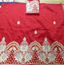 WEDDING EXCLUSIVE AFRICAN RAW SILK STONE GEORGES