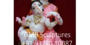 White Marble Idol of Parvati Mata