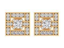 Solitaire Diamond Earrings