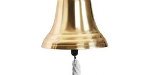 Wall Mounted Chrome Silver Brass Door Bell