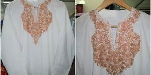 Light Lady Embroidered Coat