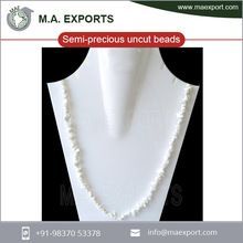 White Agate Gemstone String