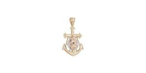 Virgin Mary Anchor Pendant
