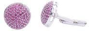 Men Cufflinks Garnet Gemstone