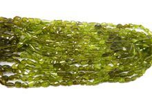 Natural Faceted Peridot Nuggts Beads