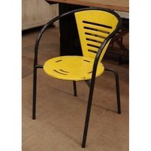 Painted Metal Restaurant Chair