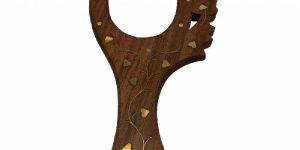 Wooden Hand Mirror