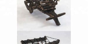 WOODEN WINE SERVICE TRAY