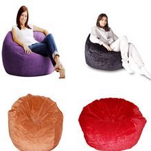 Velvet Bean Bag Chair