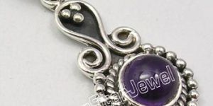 Unisex Handmade Silver Pendant