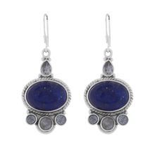 Topaz Silver Gemstone Earring