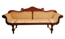 Teakwood Cane Sofa