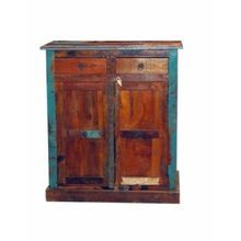 VINTAGE RECYCLE WOOD SIDE BOARD