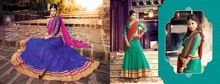 Indian Pakistani Designer Wedding Wear Net Lehenga