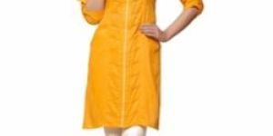 Long Printed Crepe Kurtis for Women